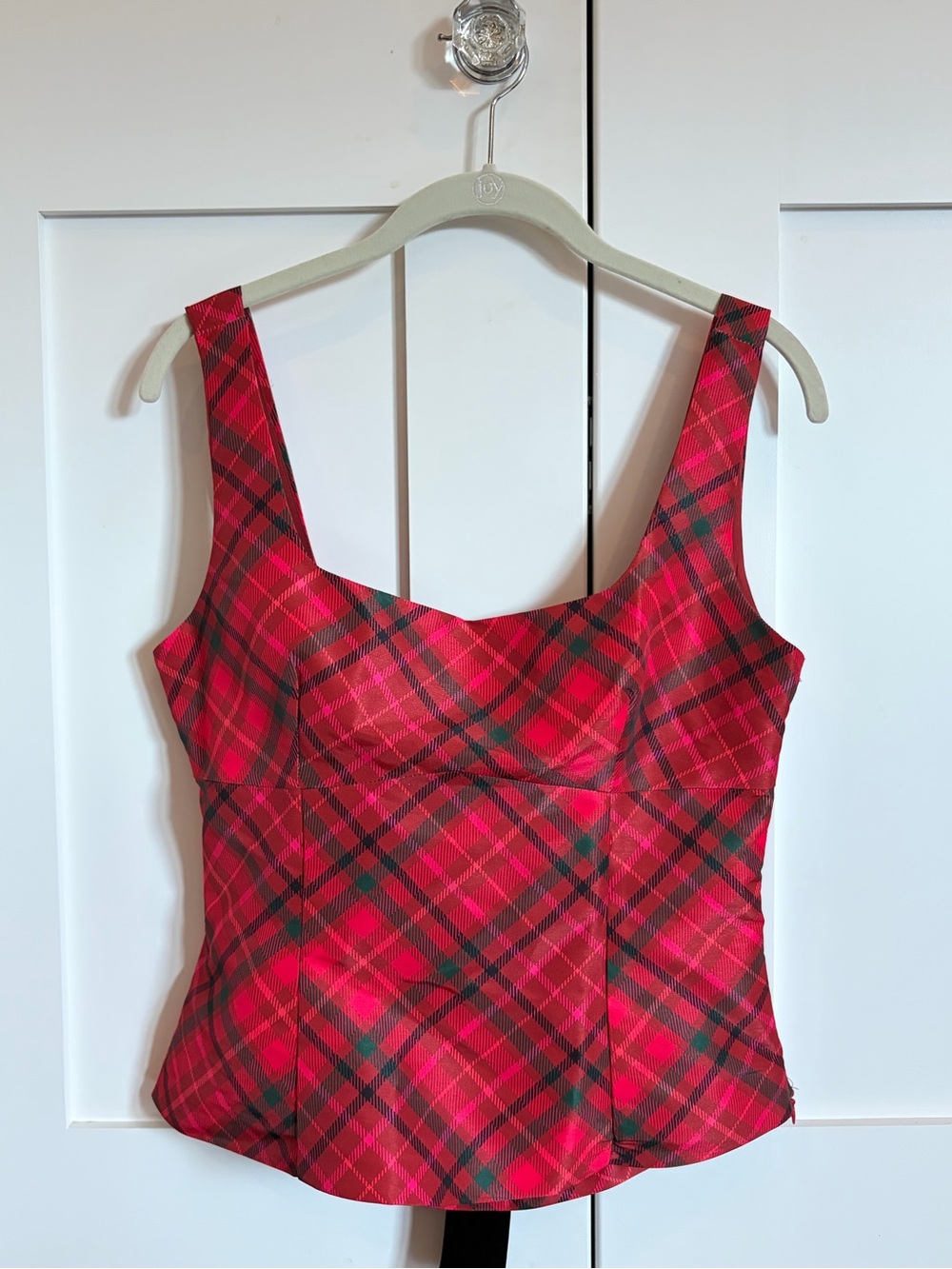 Vici Red Bustier Top